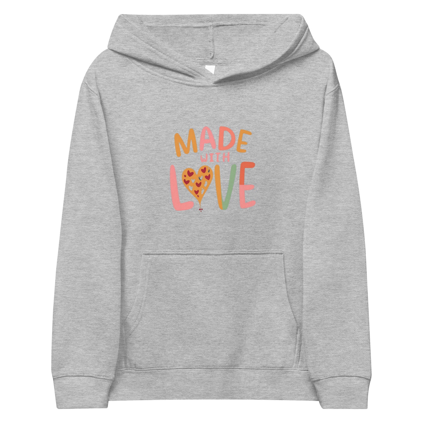 Made With Love Kids Fleece Hoodie