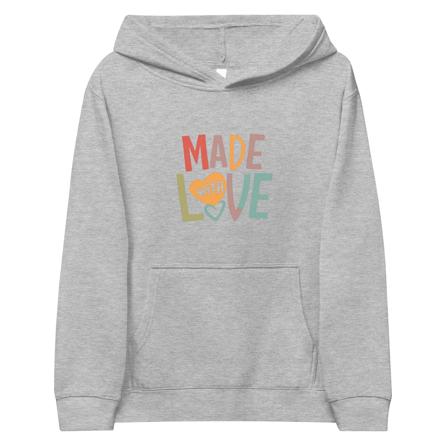 Made with Love - Kids Fleece Hoodie