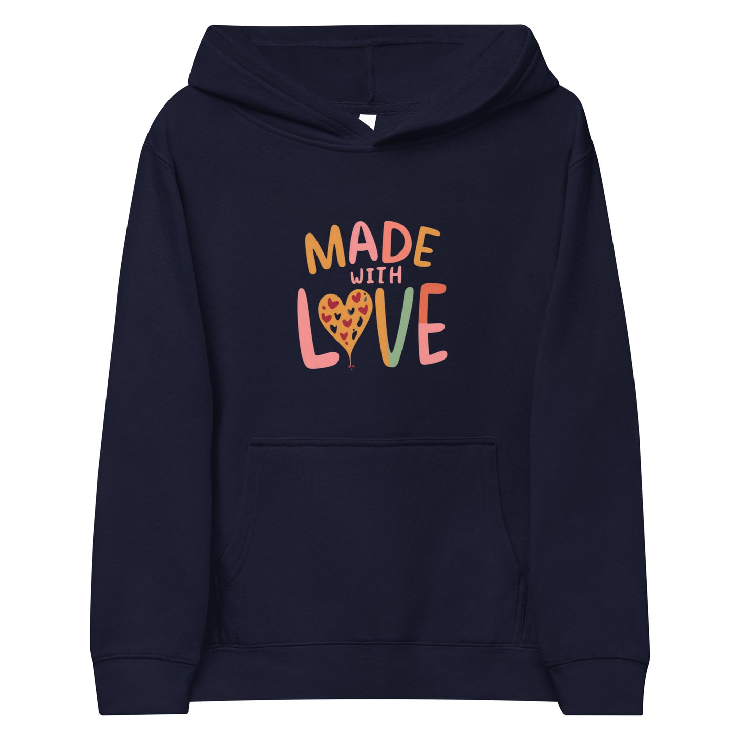 Made With Love Kids Fleece Hoodie