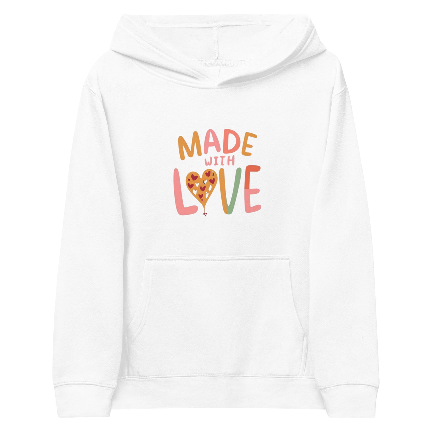 Made With Love Kids Fleece Hoodie