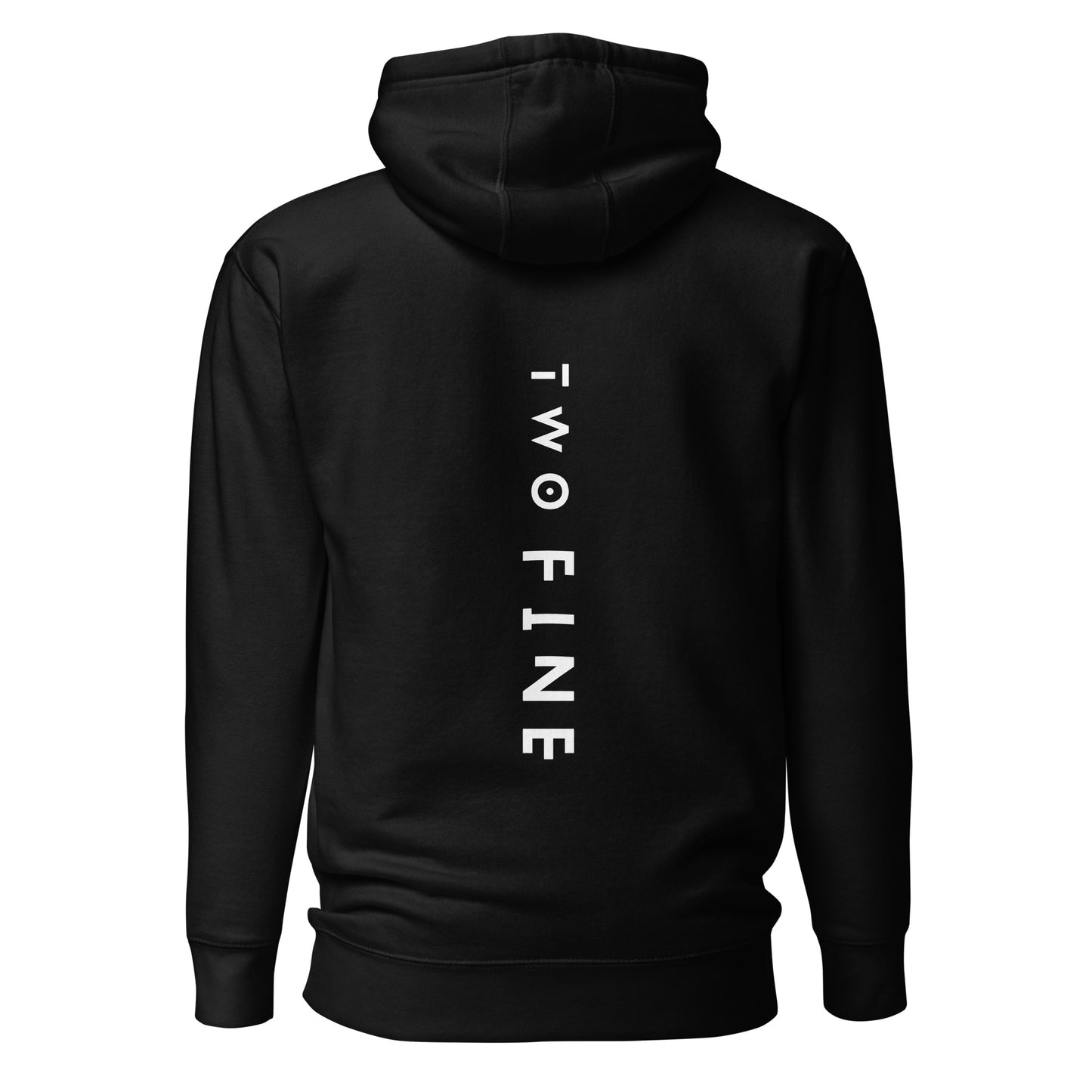 Two Fine Back Design Hoodie