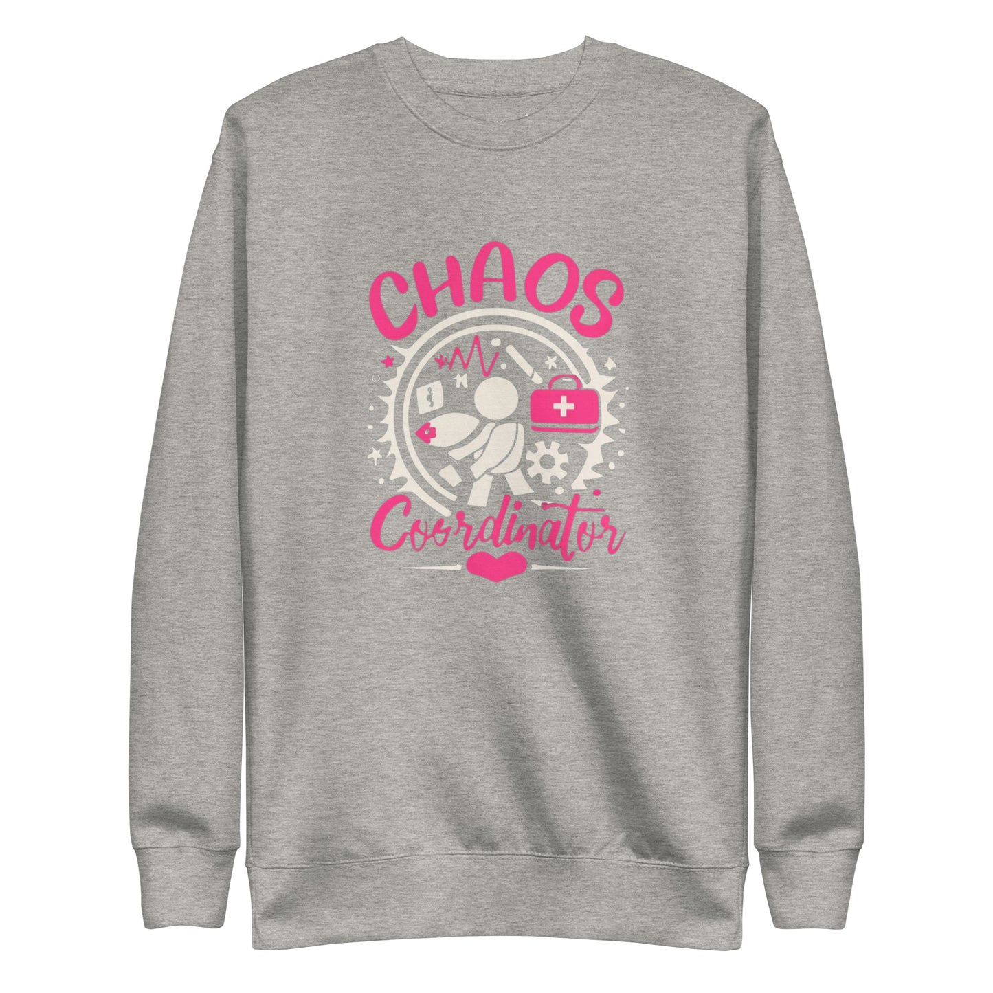 Chaos Coordinator Pink Sweatshirt