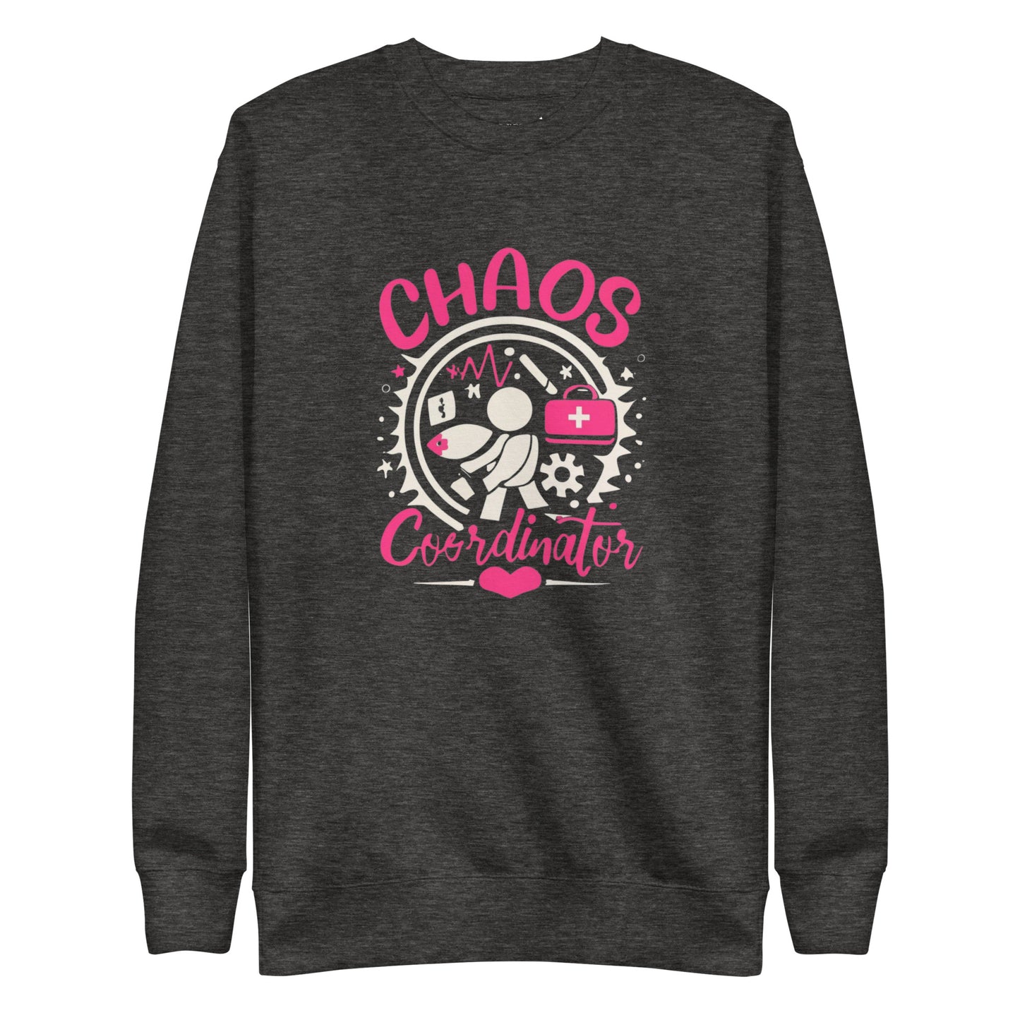 Chaos Coordinator Pink Sweatshirt