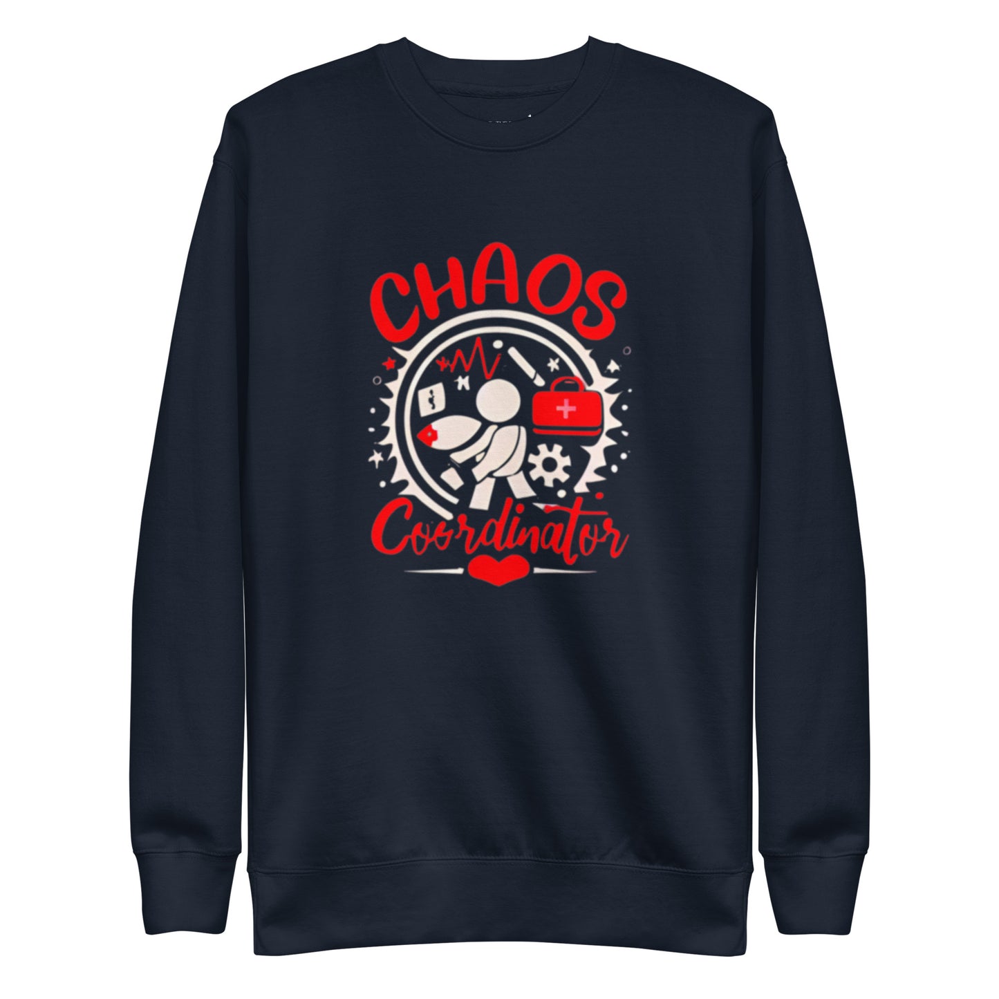 Chaos Coordinator Red Sweatshirt