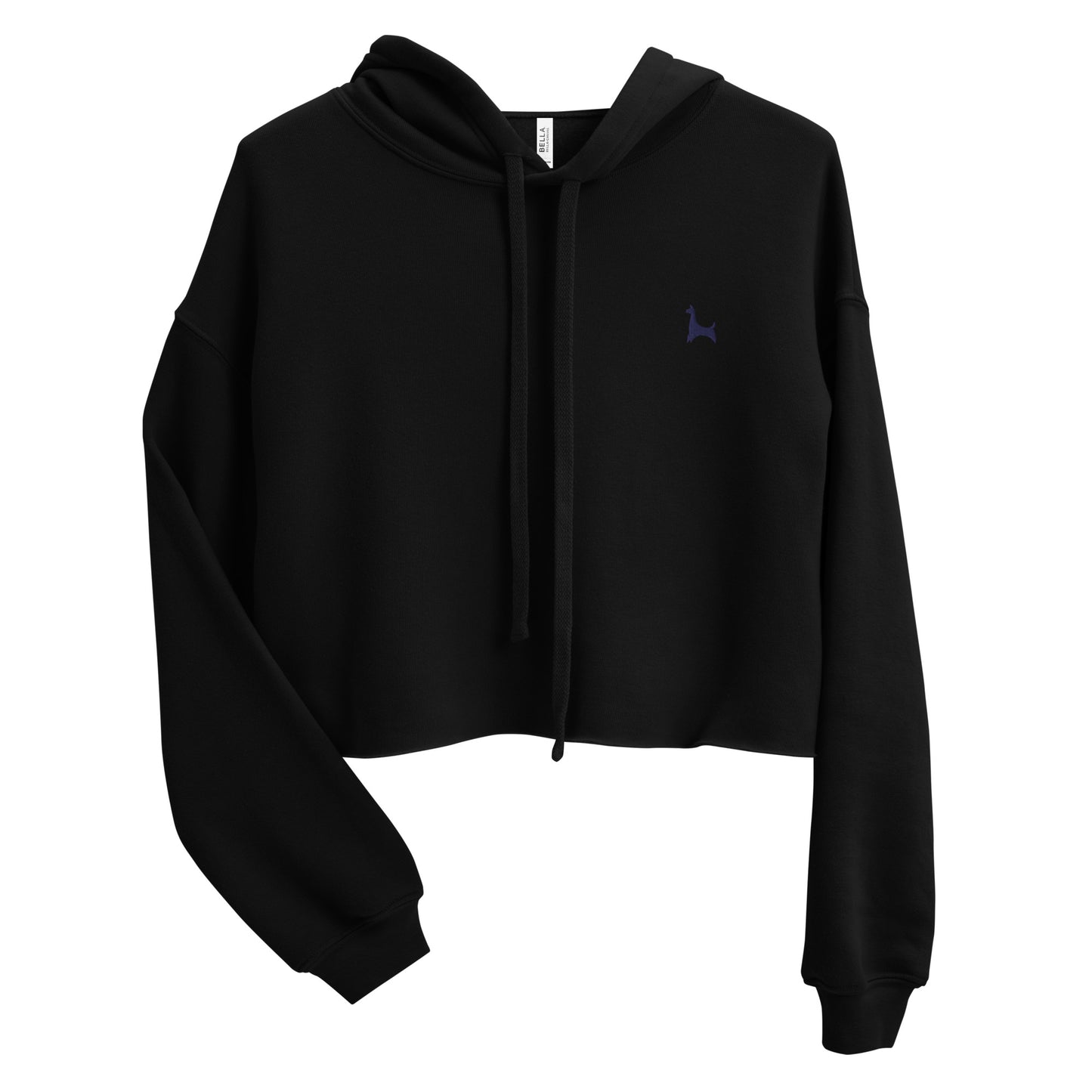 Cropped Logo Hoodie