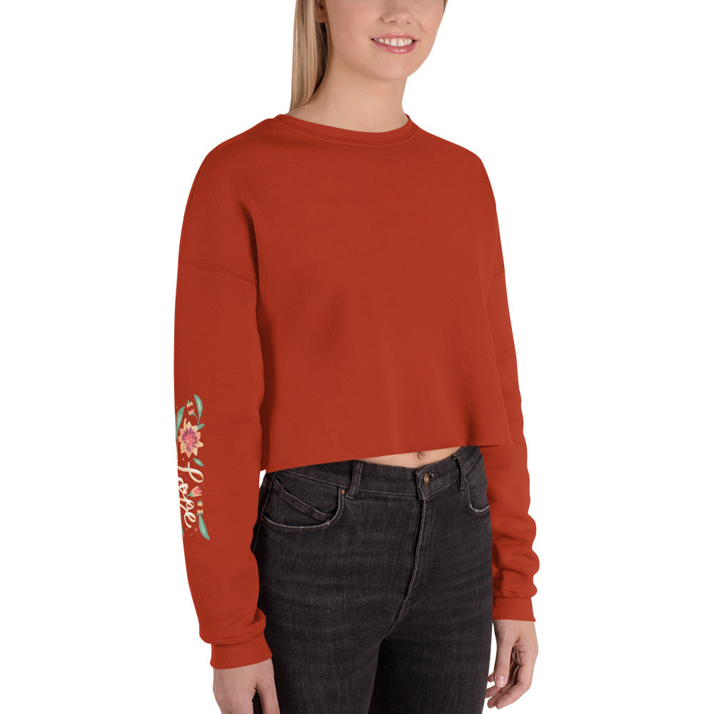 Love Cropped Sweatshirt