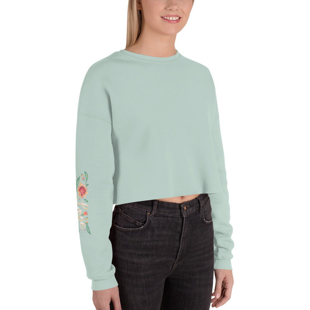 Love Cropped Sweatshirt