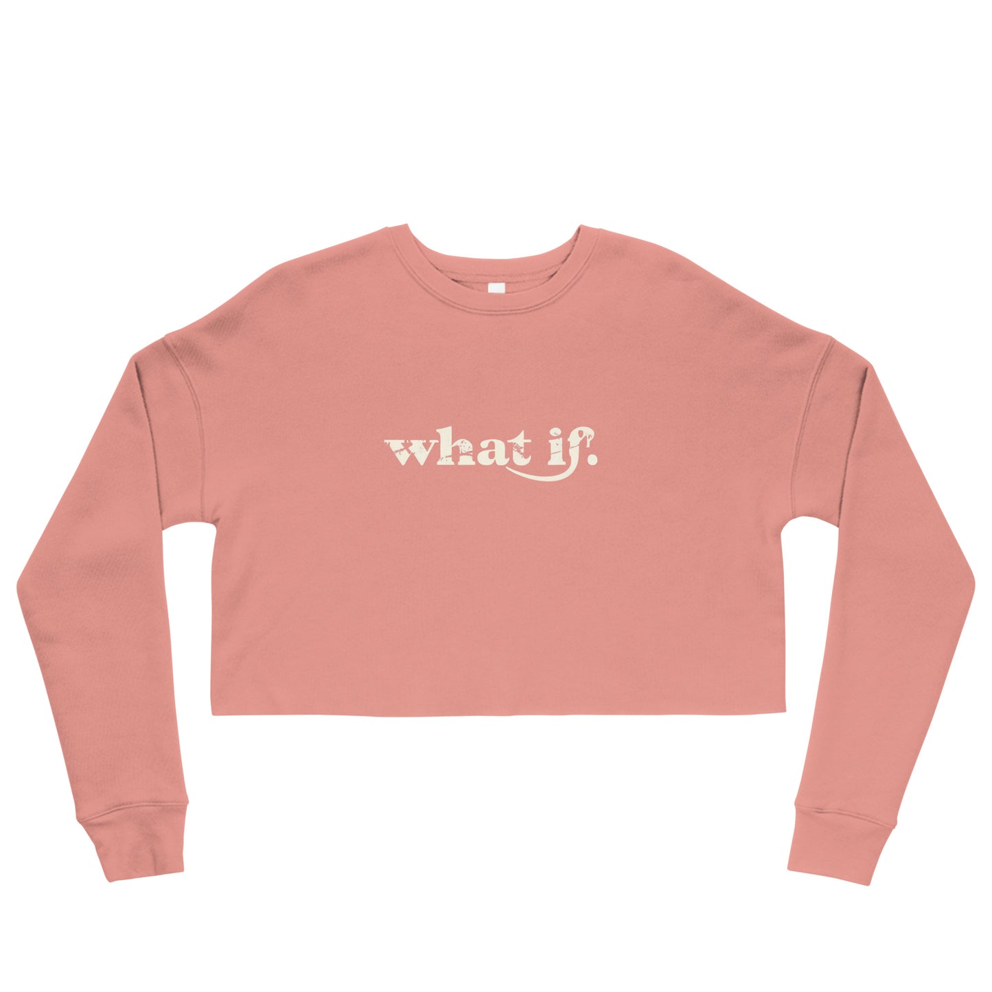 What If Crop Sweatshirt