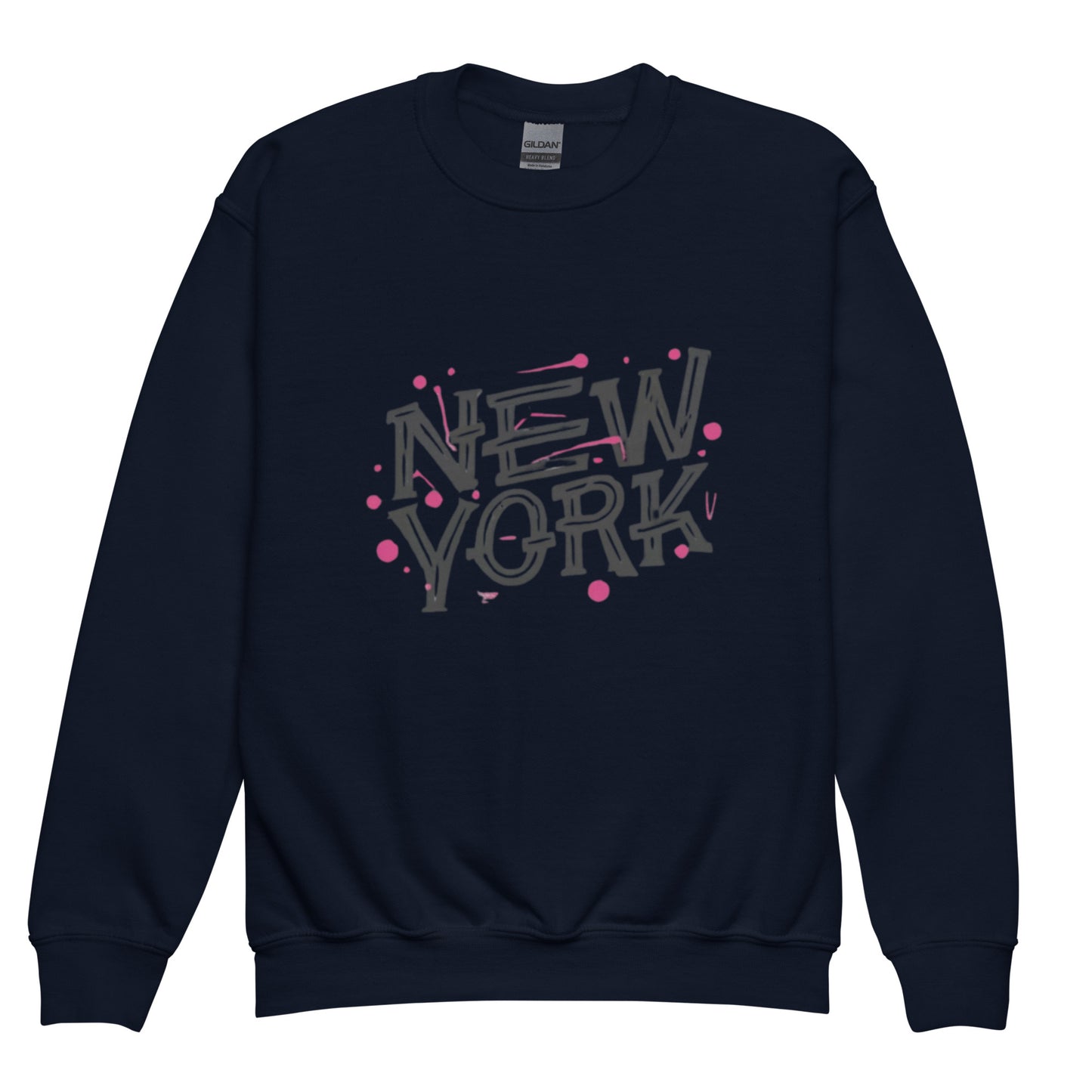 New York Girls Crewneck Sweatshirt