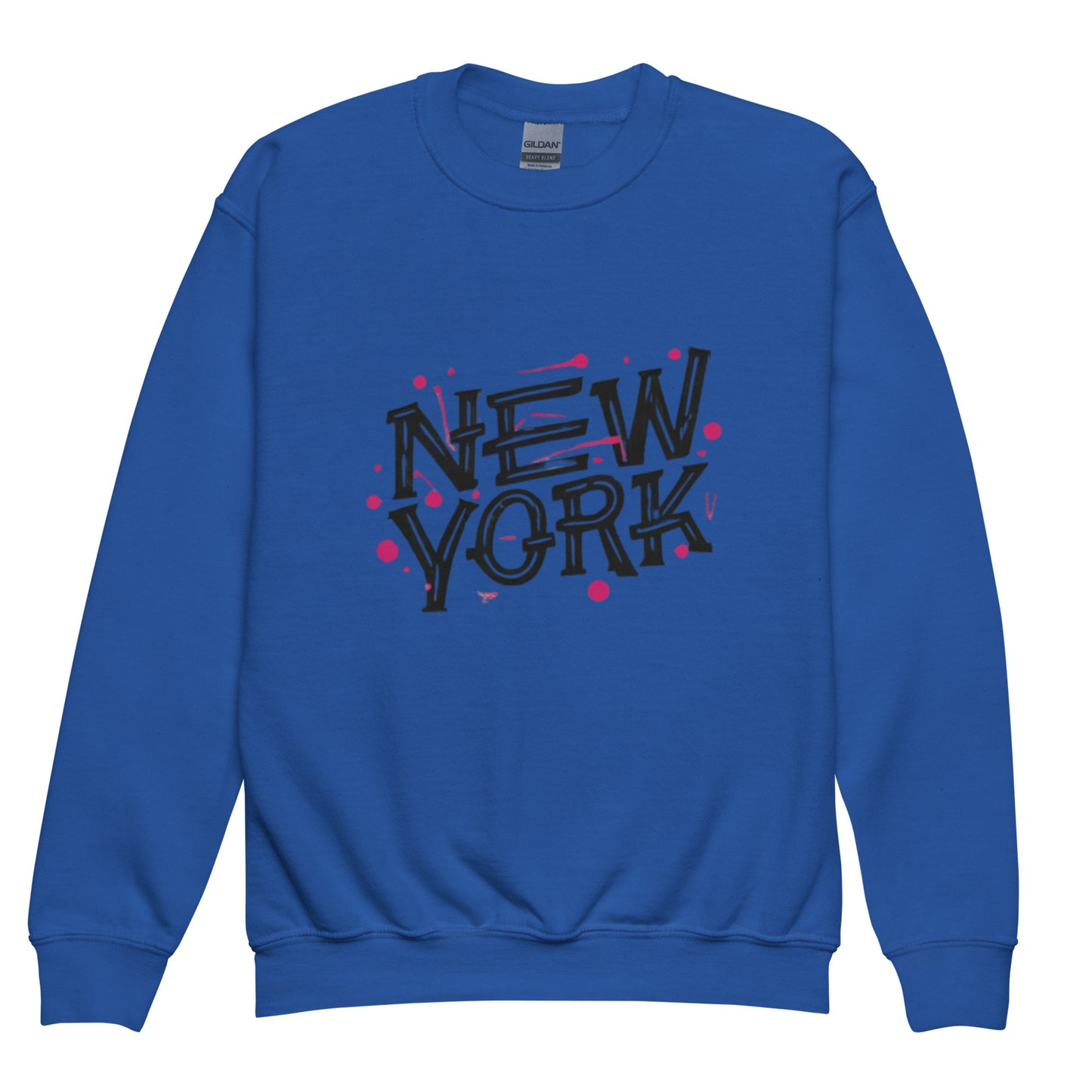 New York Girls Crewneck Sweatshirt