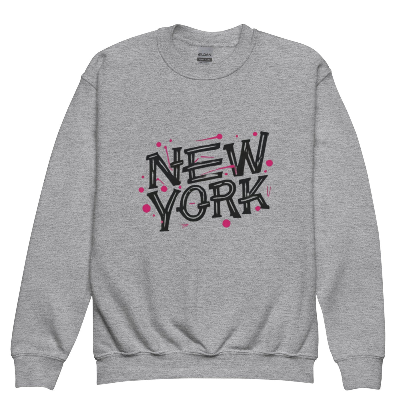 New York Girls Crewneck Sweatshirt