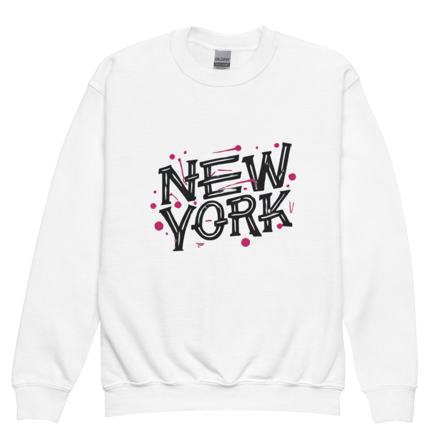 New York Girls Crewneck Sweatshirt